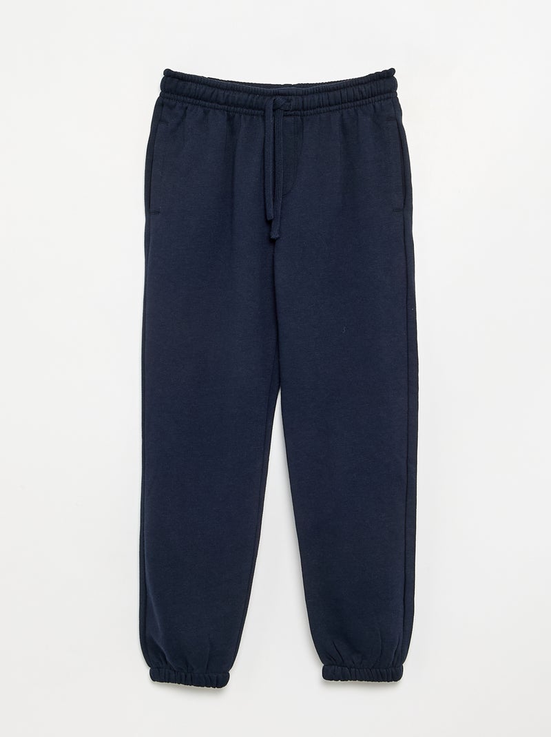 Pack de 3 pantalones de chándal lisos Azul - Kiabi