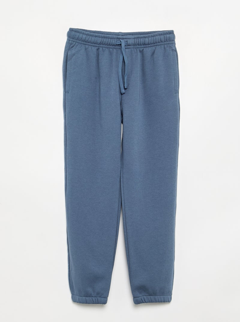 Pack de 3 pantalones de chándal lisos Azul - Kiabi