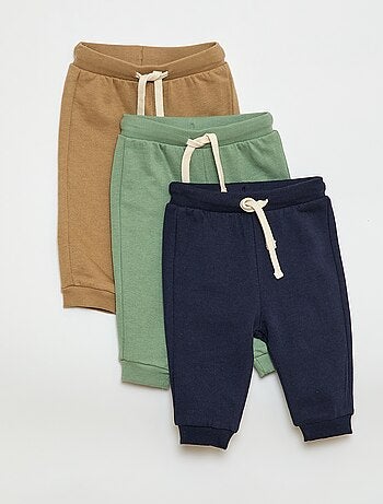 Pack de 3 pantalones de jogging