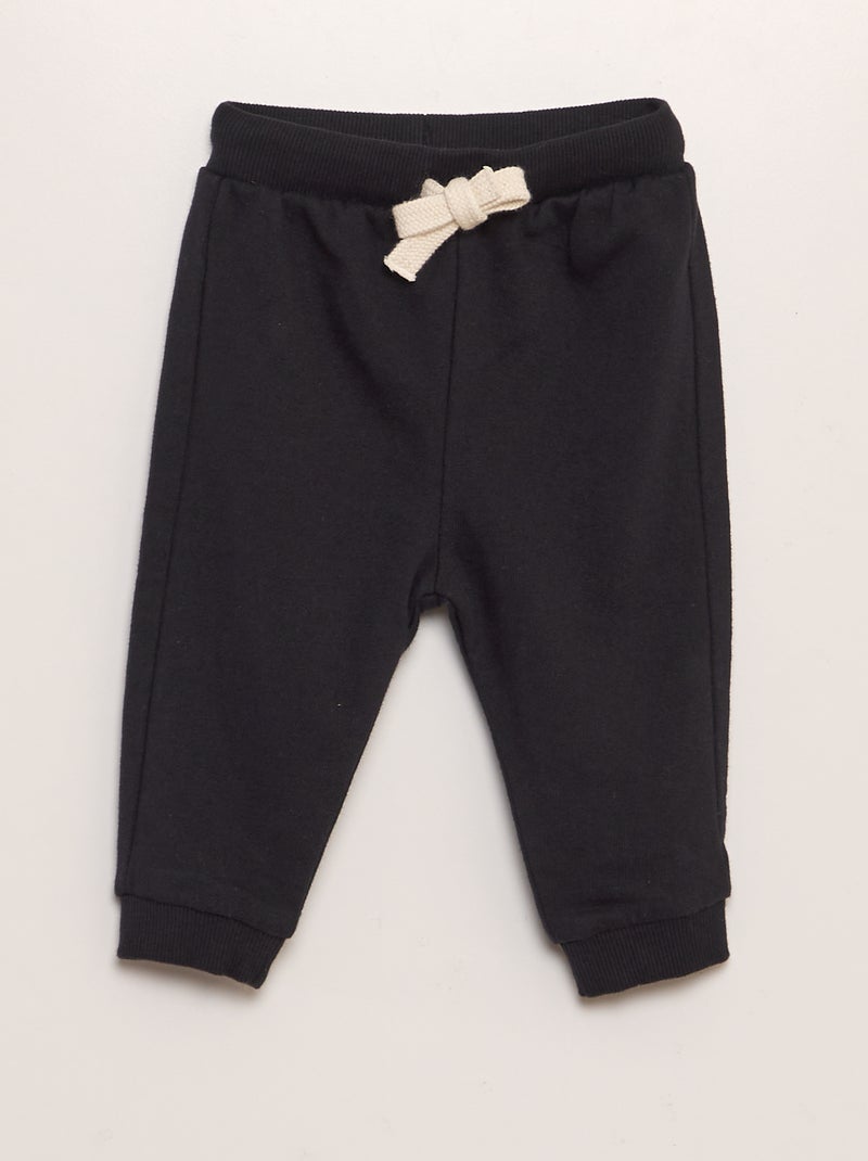 Pack de 3 pantalones de jogging lisos GRIS - Kiabi