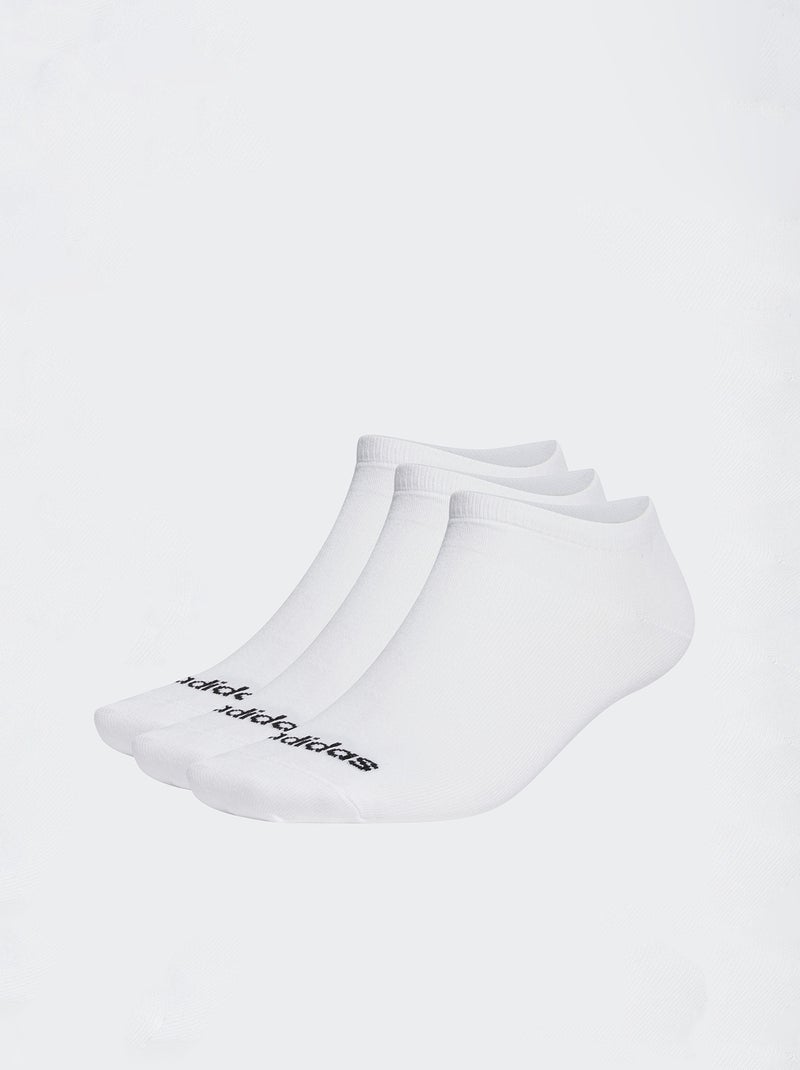Pack de 3 pares de calcetines 'Adidas' blanco - Kiabi