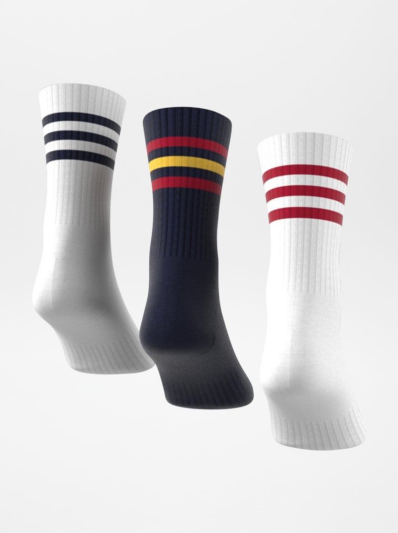 Pack de 3 pares de calcetines 'Adidas' NEGRO - Kiabi