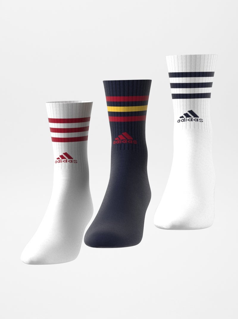 Pack de 3 pares de calcetines 'Adidas' NEGRO - Kiabi