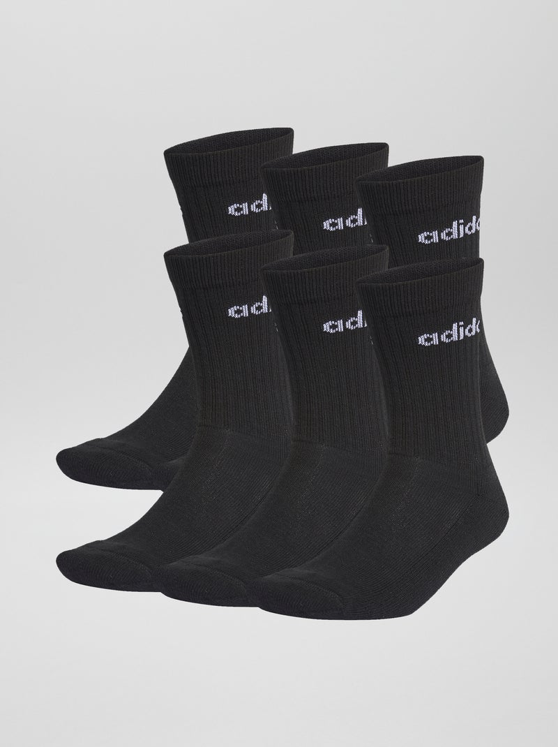 Pack de 3 pares de calcetines 'Adidas' NEGRO - Kiabi