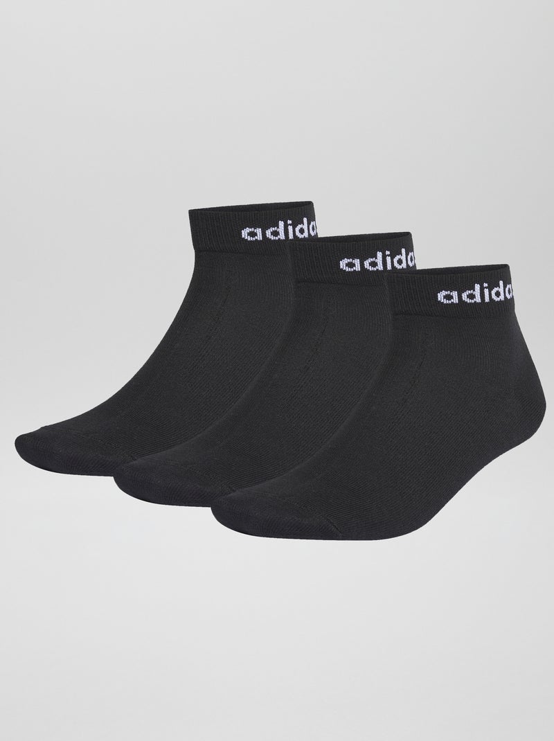 Pack de 3 pares de calcetines 'Adidas' NEGRO - Kiabi