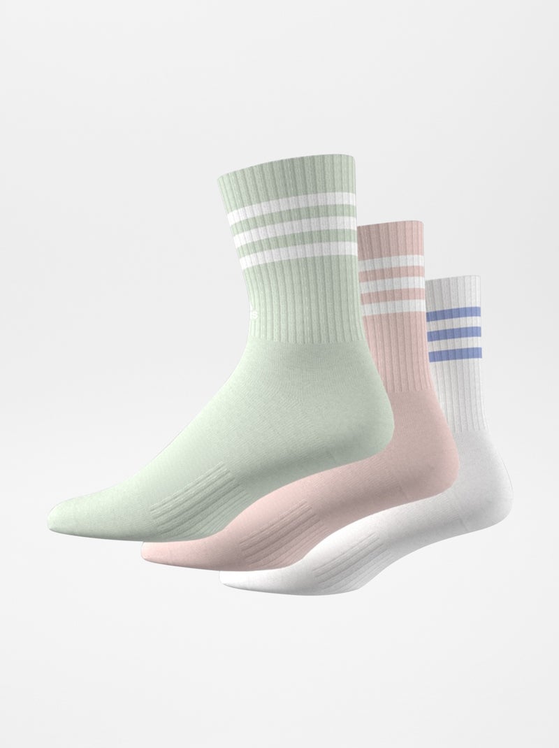 Pack de 3 pares de calcetines 'Adidas' ROSA - Kiabi