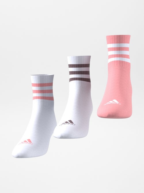 Pack de 3 pares de calcetines 'Adidas' - Kiabi