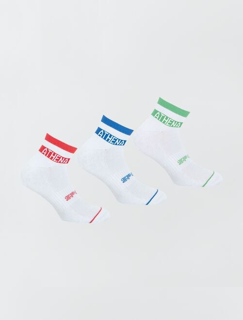 Pack de 3 pares de calcetines 'Athena' - Kiabi