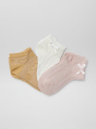 Pack de 3 pares de calcetines bajos