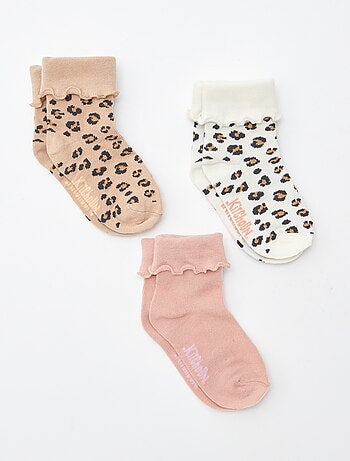 Pack de 3 pares de calcetines con vuelta