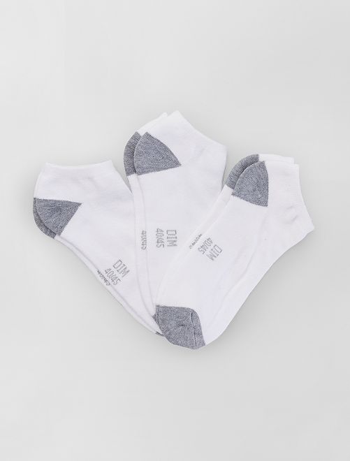 Pack de 3 pares de calcetines cortos 'DIM' - Kiabi