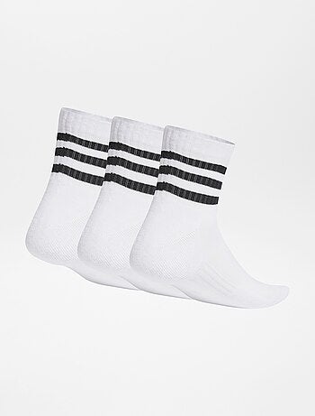 Pack de 3 pares de calcetines de altura media 'Adidas'