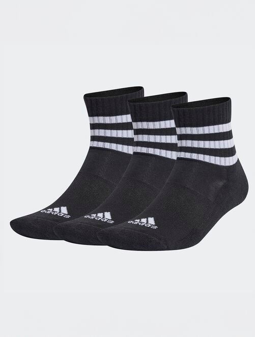 Pack de 3 pares de calcetines de altura media 'Adidas' - Kiabi