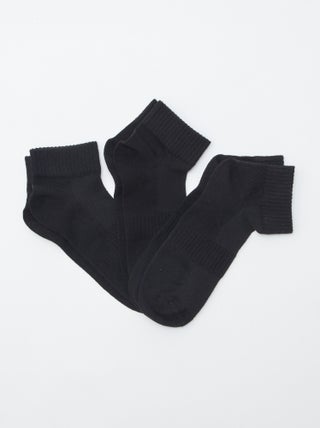 Pack de 3 pares de calcetines de deporte