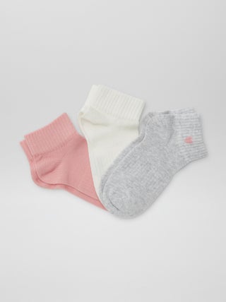 Pack de 3 pares de calcetines de deporte