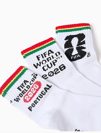 Pack de 3 pares de calcetines de la Copa del Mundo de la FIFA 2026