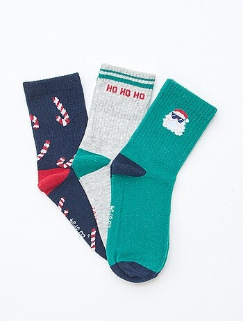 Pack de 3 pares de calcetines de tennis