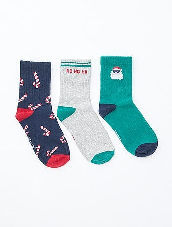 Pack de 3 pares de calcetines de tennis