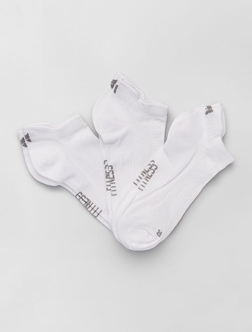 Pack de 3 pares de calcetines deportivos                             blanco 
