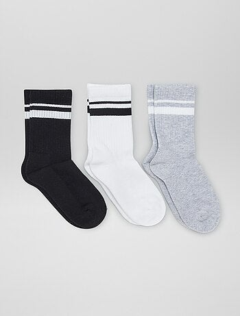 Pack de 3 pares de calcetines deportivos
