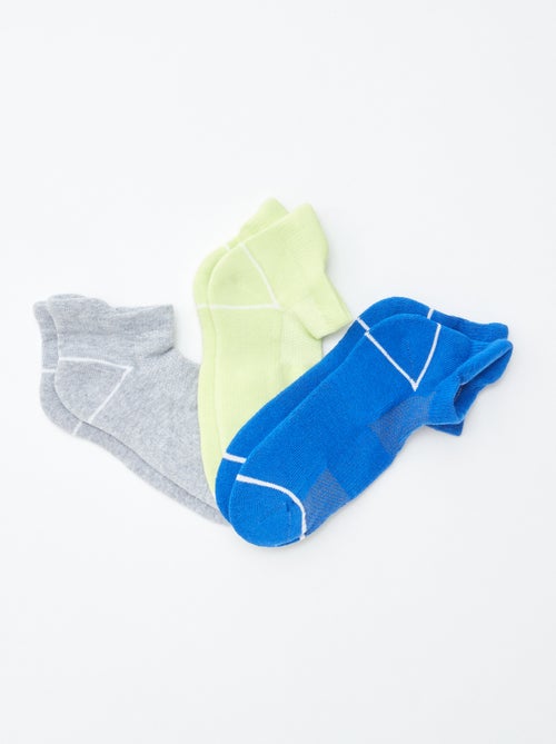 Pack de 3 pares de calcetines deportivos invisibles - Kiabi