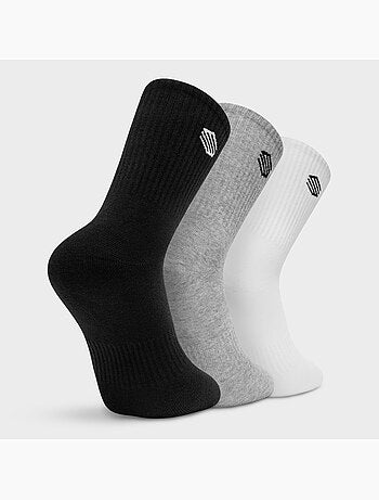Pack de 3 pares de calcetines deportivos lifestyle hombre y mujer step