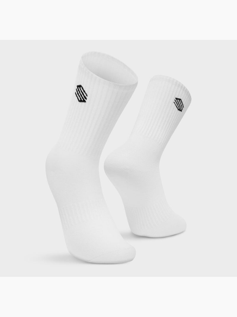 Pack de 3 pares de calcetines deportivos lifestyle hombre y mujer step Negro - Kiabi