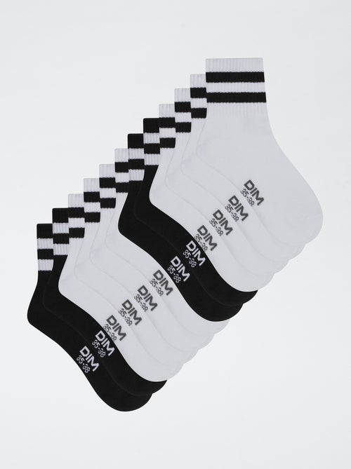 Pack de 3 pares de calcetines 'DIM' de algodón - Kiabi