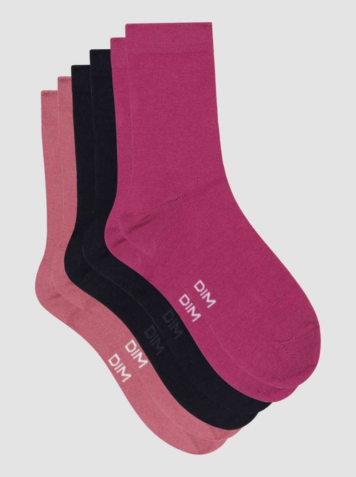 Pack de 3 pares de calcetines 'DIM' - Kiabi