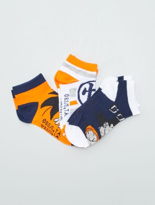 Pack de 3 pares de calcetines 'Dragon Ball Z' - Kiabi