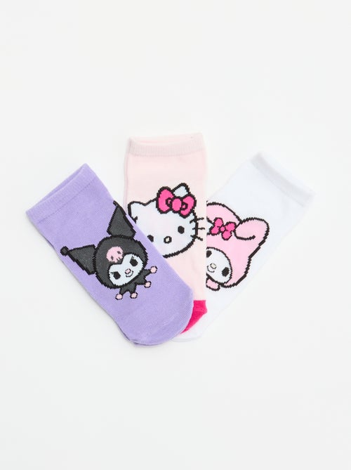 Pack de 3 pares de calcetines 'Hello Kitty' - Kiabi