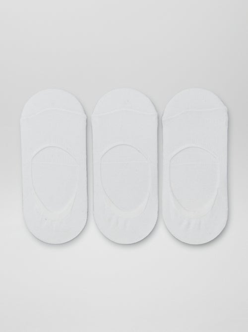 Pack de 3 pares de calcetines invisibles - Kiabi
