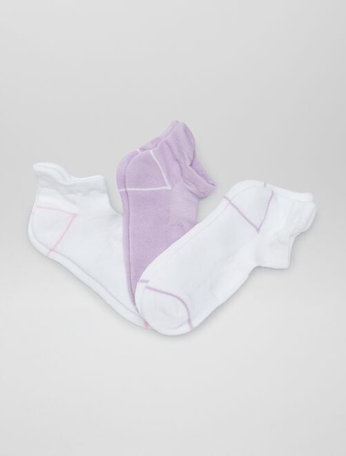 Pack de 3 pares de calcetines invisibles deportivos - Kiabi