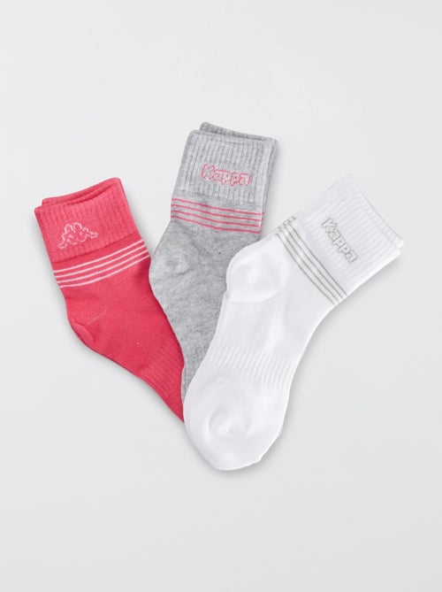 Pack de 3 pares de calcetines 'Kappa' - Kiabi