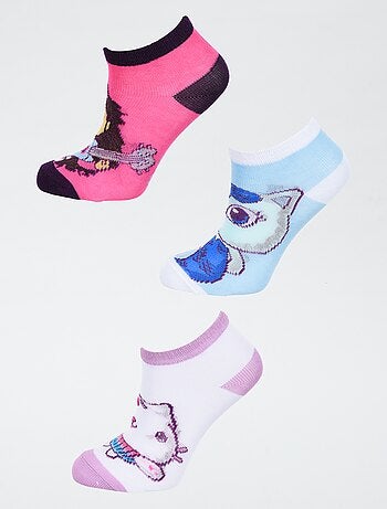 Pack de 3 pares de calcetines 'La casa de muñecas de Gabby'