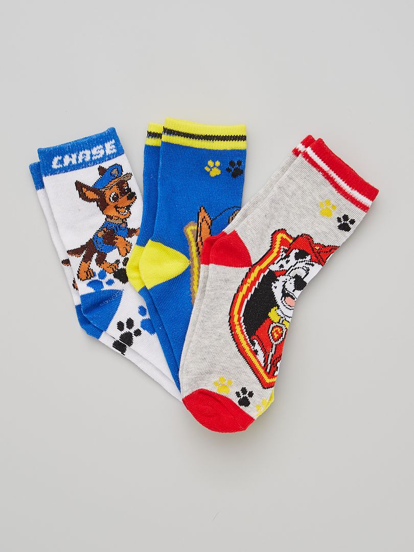 Pack de 3 pares de calcetines 'La Patrulla Canina' AMARILLO - Kiabi