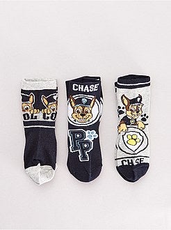 Pack de 3 pares de calcetines 'La patrulla canina' - Kiabi