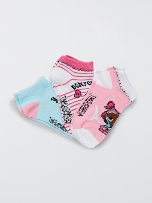 Pack de 3 pares de calcetines 'LOL Surprise' - Kiabi