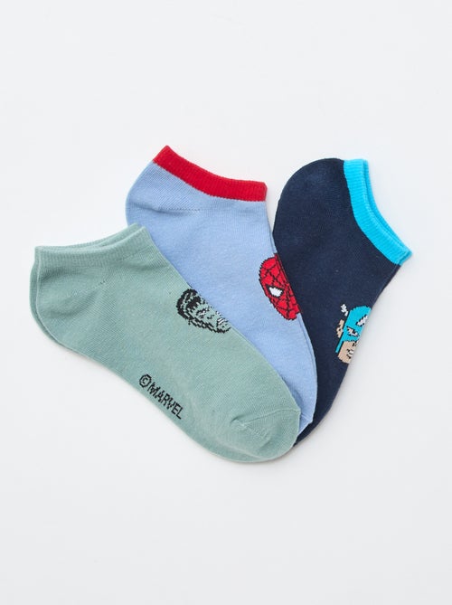 Pack de 3 pares de calcetines 'Marvel' - Kiabi