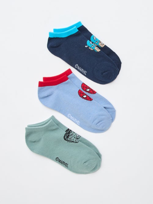 Pack de 3 pares de calcetines 'Marvel' - Kiabi