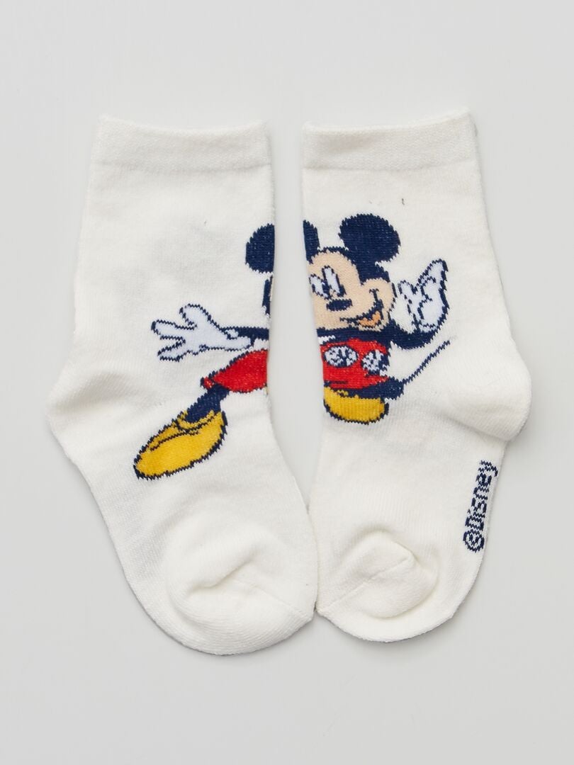 Pack de 3 pares calcetines 'Mickey' AMARILLO Kiabi - 5.00€