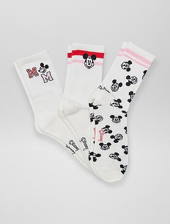Pack de 3 pares de calcetines 'Mickey' - Kiabi
