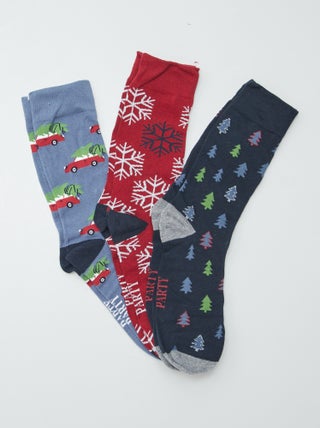 Pack de 3 pares de calcetines