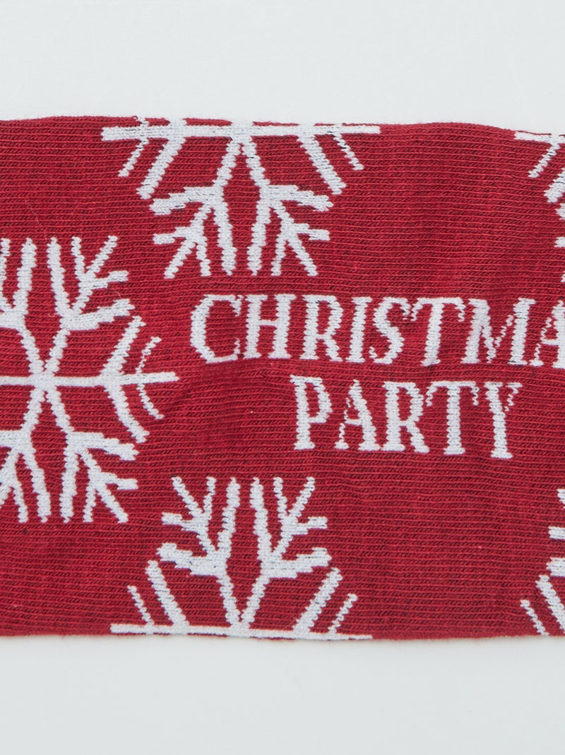 Pack de 3 pares de calcetines NEGRO - Kiabi