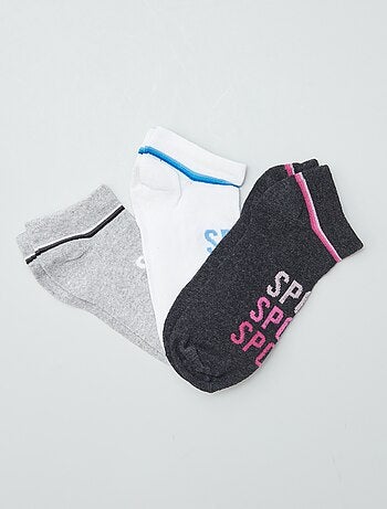 Pack de 3 pares de calcetines