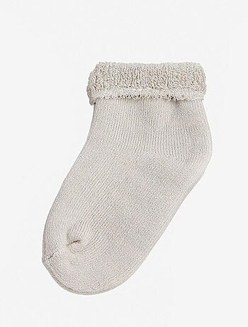 Pack de 3 pares de calcetines para bebé