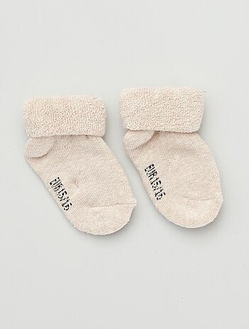 Pack de 3 pares de calcetines para recién nacido