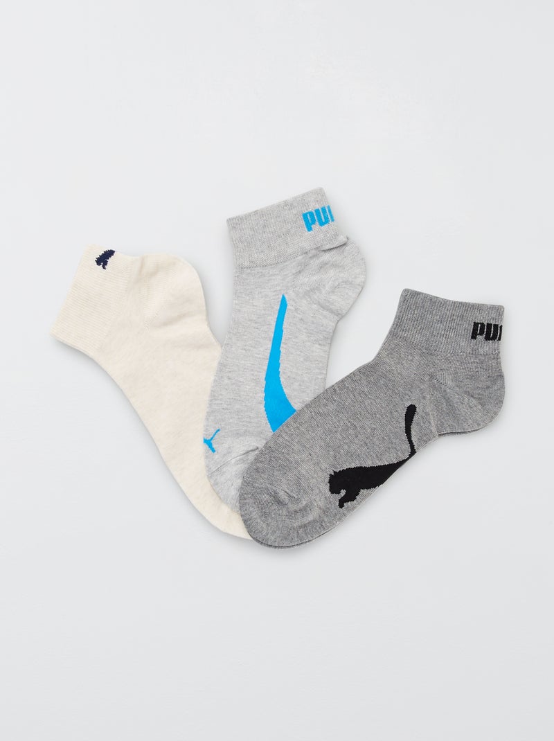 Pack de 3 pares de calcetines 'Puma' BEIGE - Kiabi
