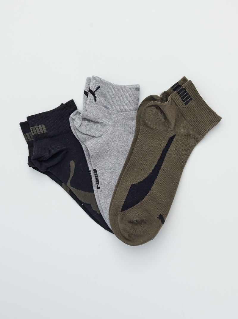 Pack de 3 pares de calcetines 'Puma' BEIGE - Kiabi