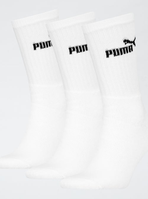 Pack de 3 pares de calcetines 'Puma' - Kiabi